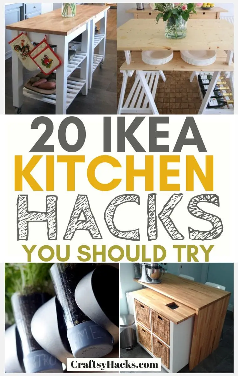 20 Ikea Kitchen Hacks You Don T Want To Miss Craftsy Hacks