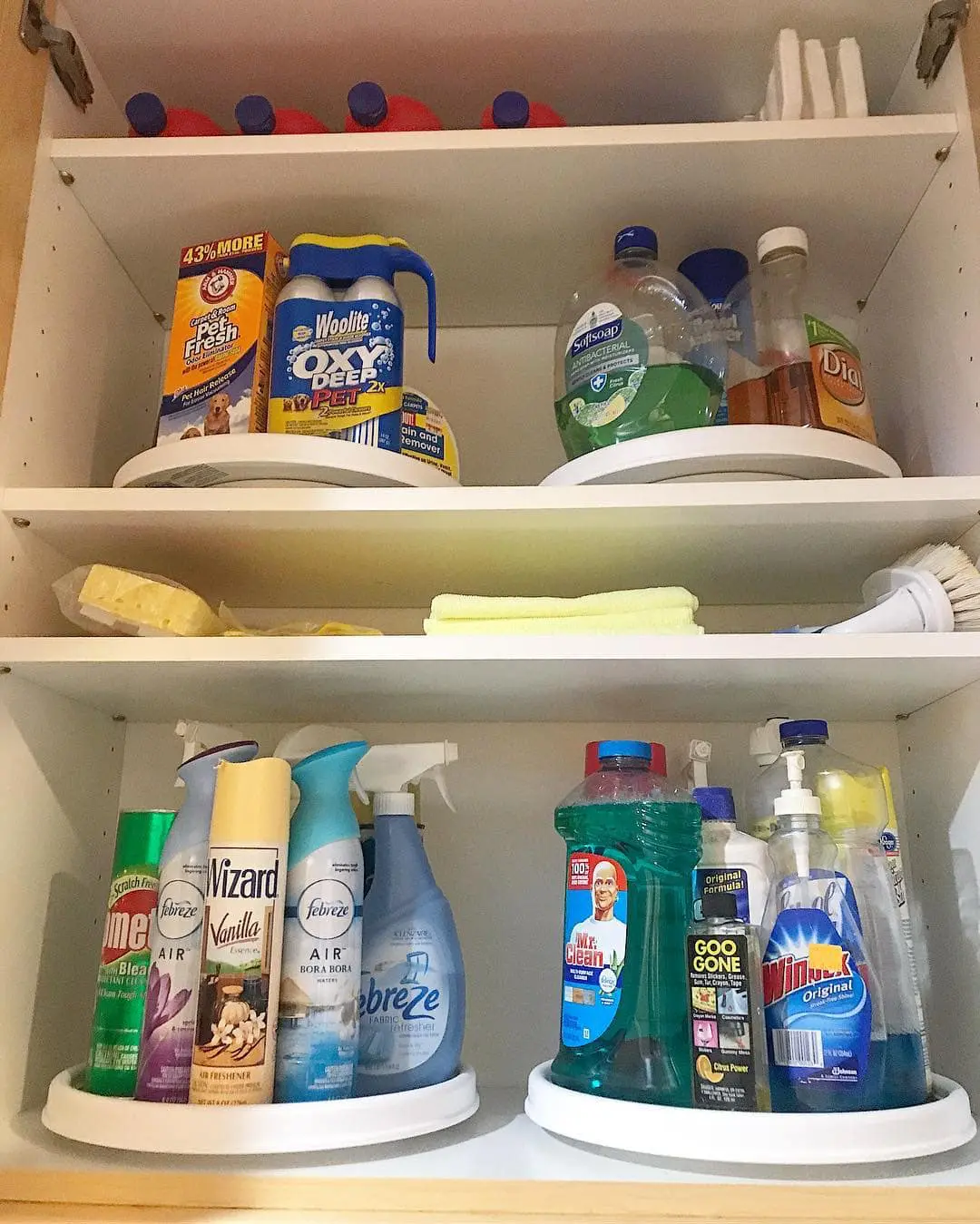 Organize Cleaning Products