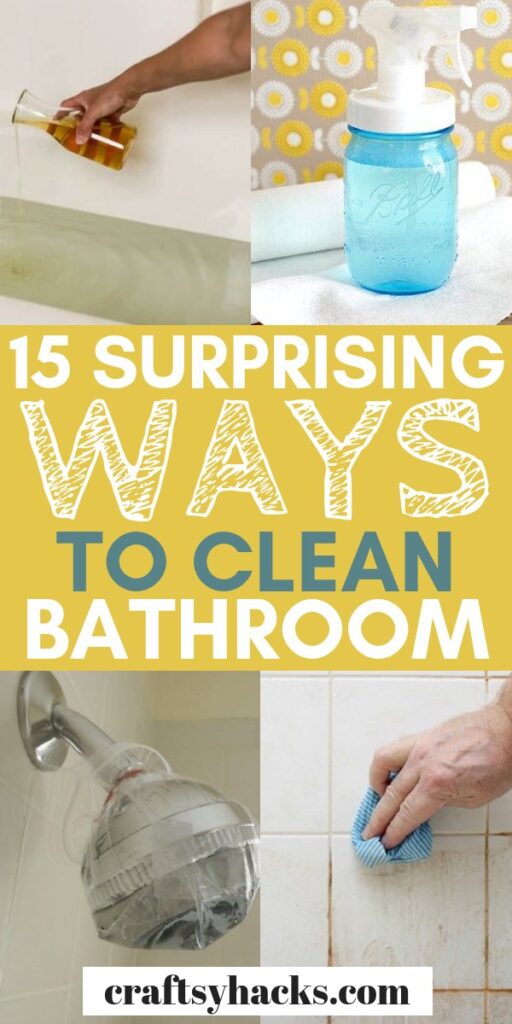 how to clean a bathroom
