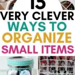 organize small items