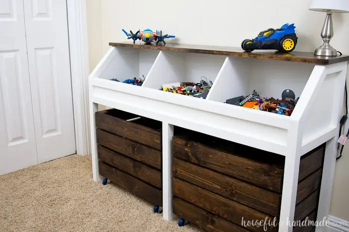 Rustic Storage Unit for Toys