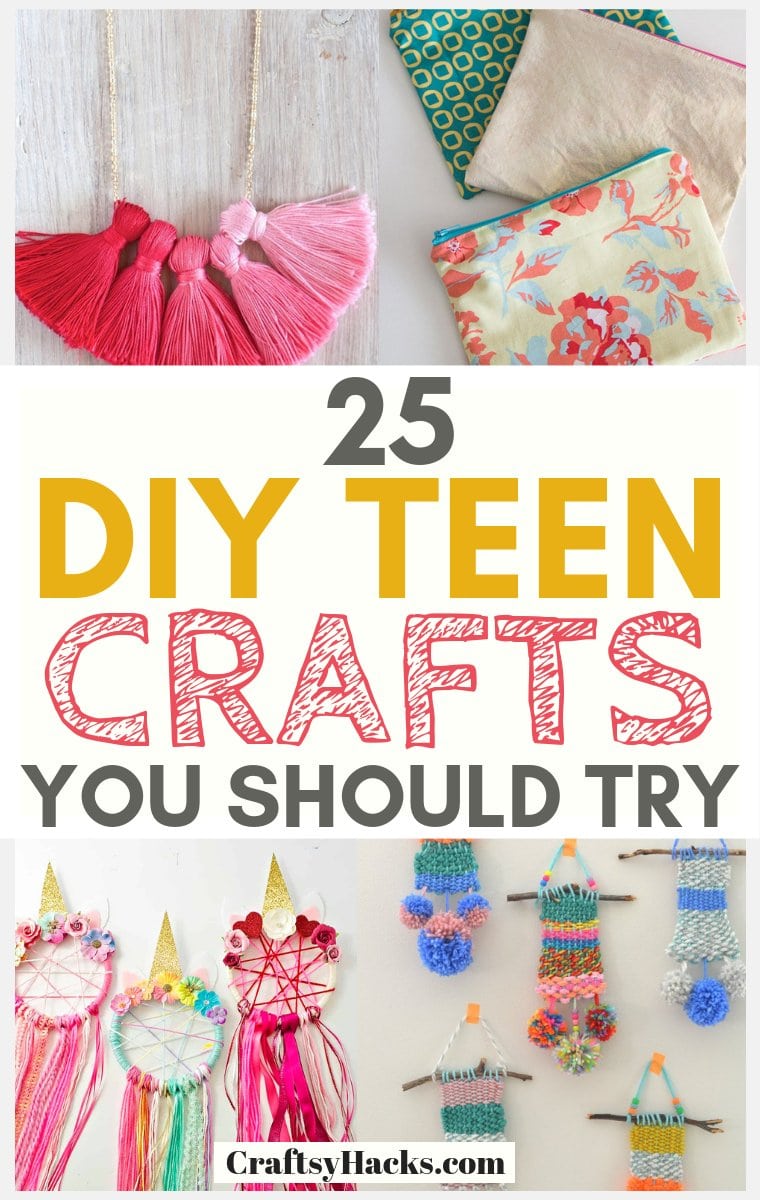 25 Super Cute DIY Crafts for Teen Girls - Craftsy Hacks