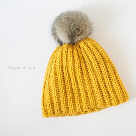 Ribbed Beanie