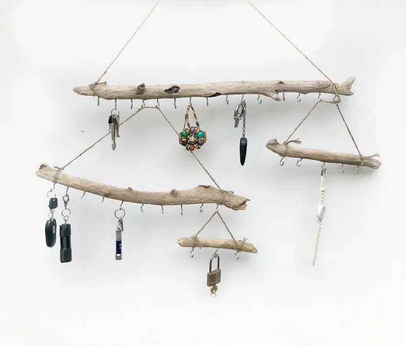 Driftwood Jewelry Organizer