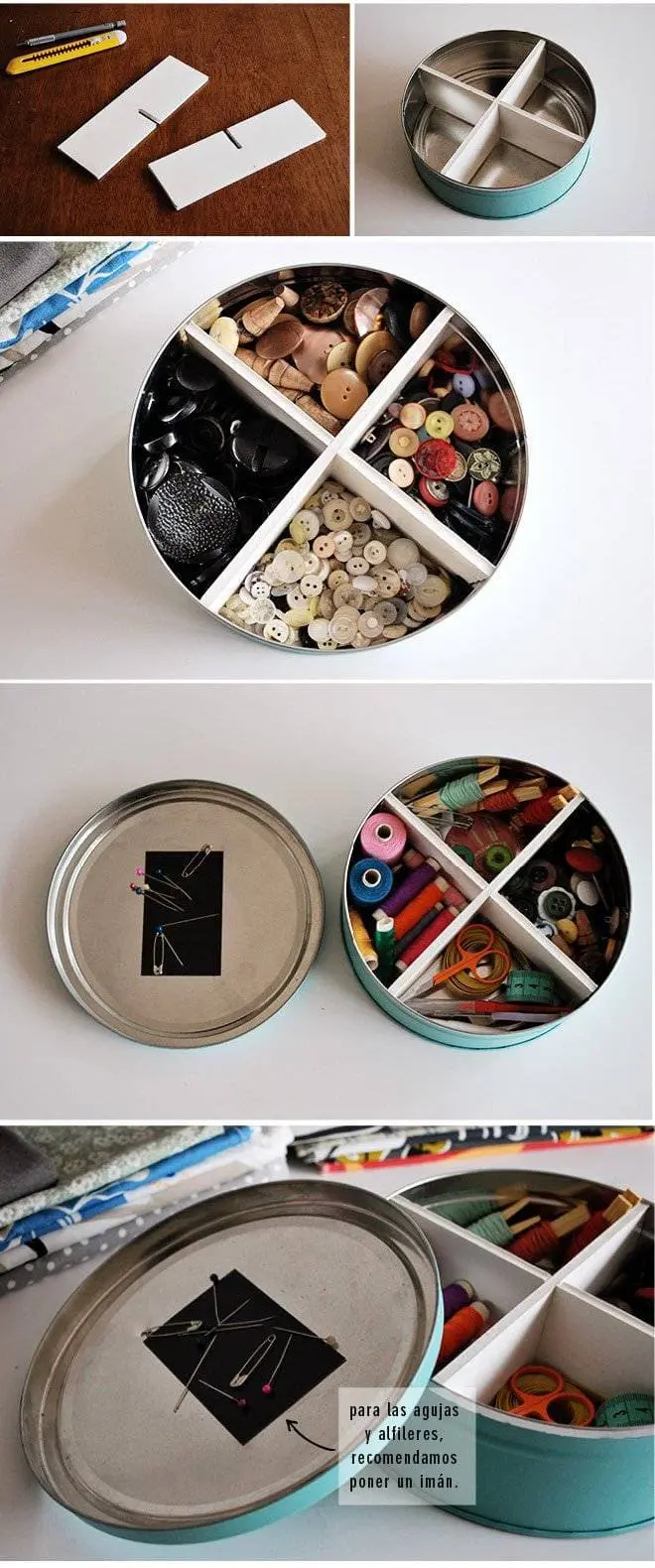 DIY Magnetic Storage Container