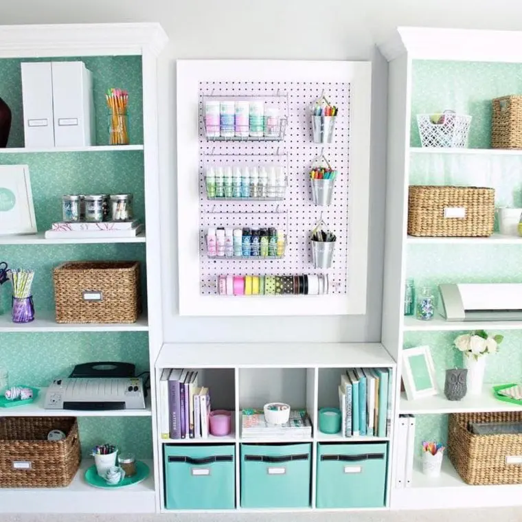 33 Home Office Organization Ideas (Tidy it Up) - Chaylor & Mads