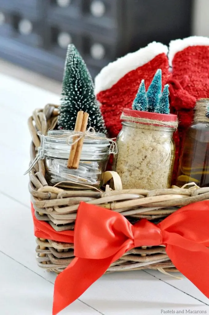 Self Care Holiday Gift Basket Idea