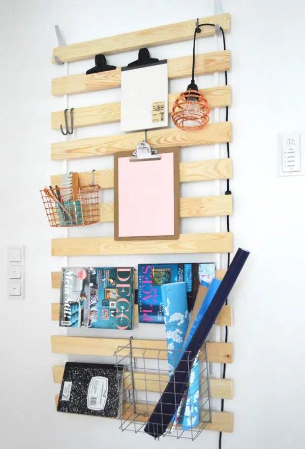 How To Make An Office Wall Organizer