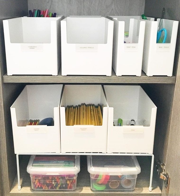 How To Store Office Supplies At Home