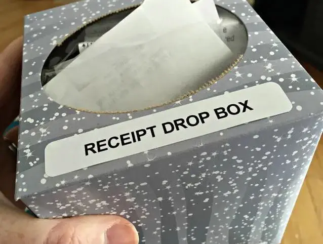 Receipt Box