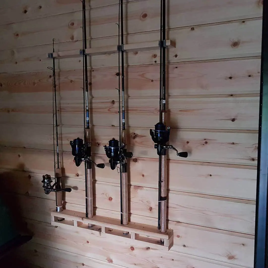 DIY Fishing Rod Holder