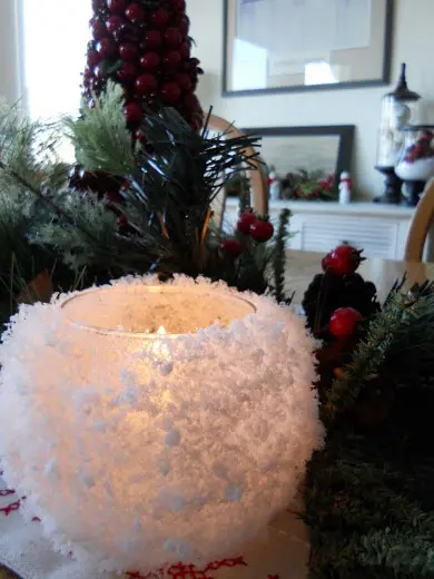 Snowball Candle Holder