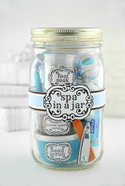 spa in a jar