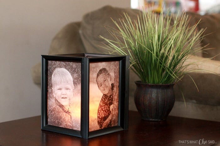 Make Rolled Paper Picture Frames » Dollar Store Crafts