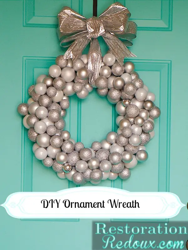 DIY Ornament Wreath