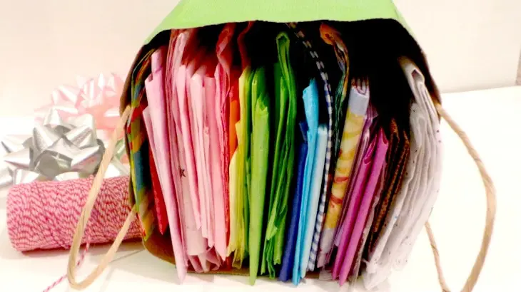 Tissue Paper Organizer