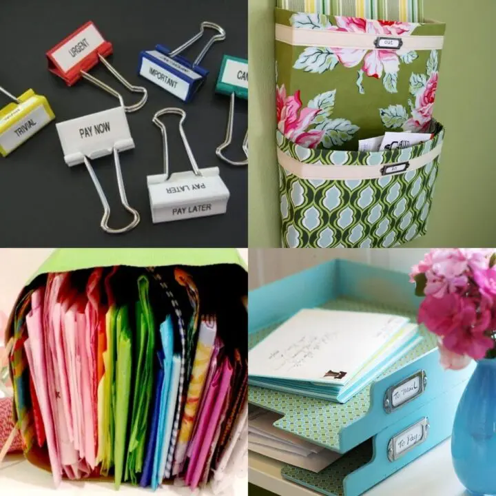 15 Ways to Organize Paper Clutter