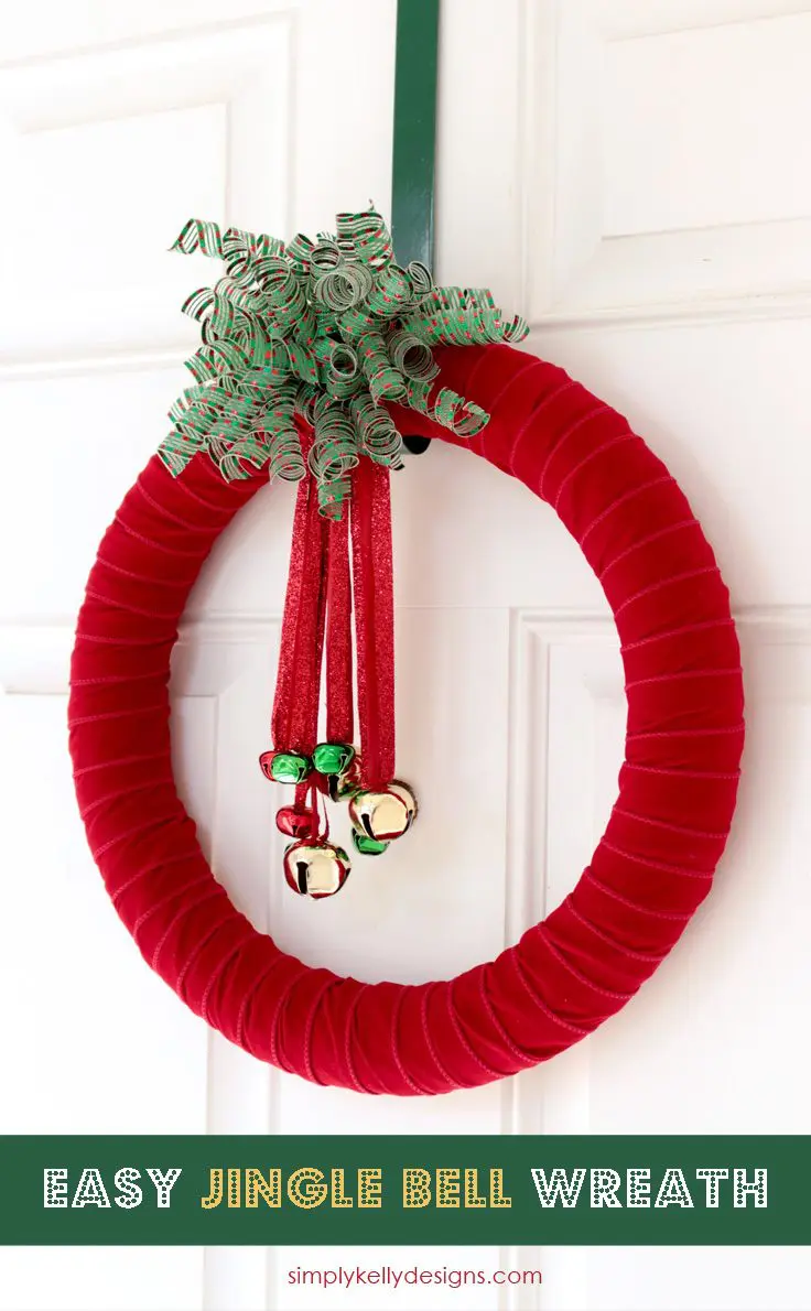 diy jingle bell wreath