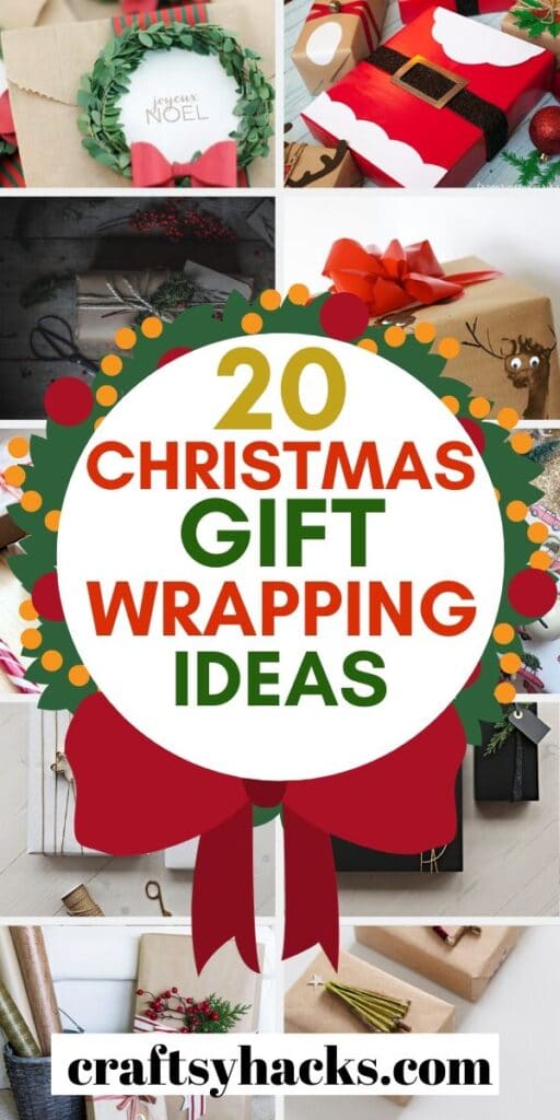20 christmas gift wrapping ideas