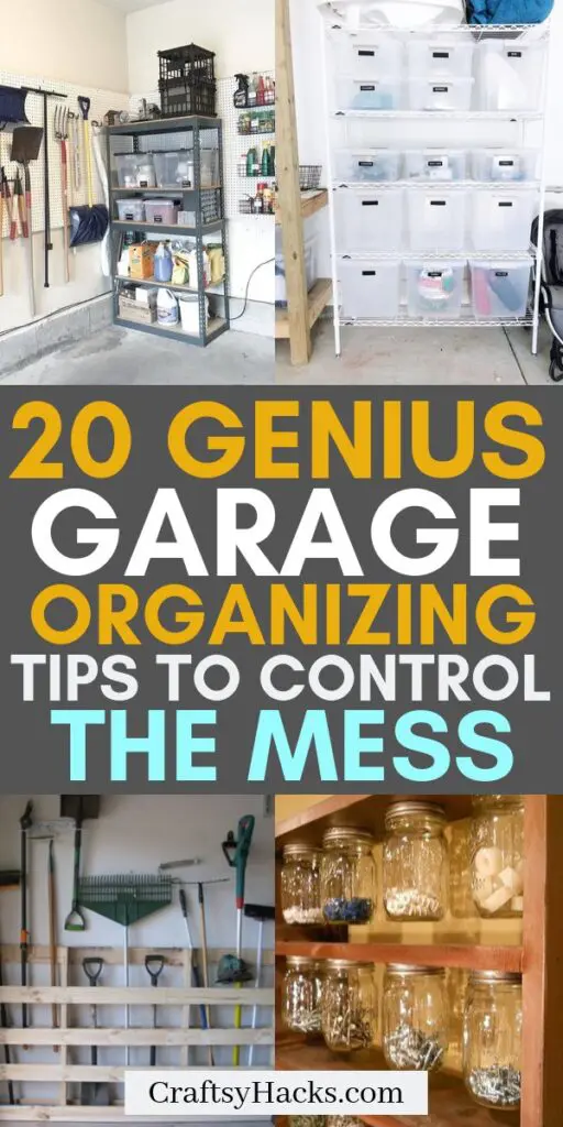 garage organization tips