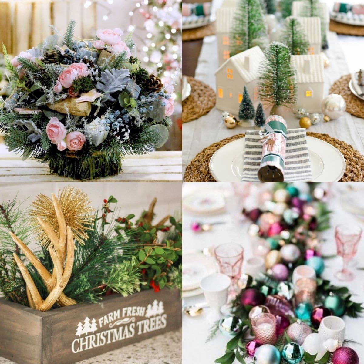 50+ Stunning Christmas Table Decoration Ideas to Bring Festive Cheer -  Holidappy