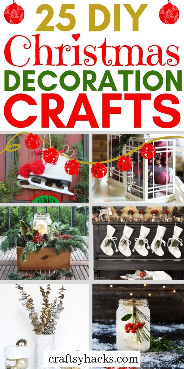 25 Beautiful DIY Christmas Decorations - Craftsy Hacks