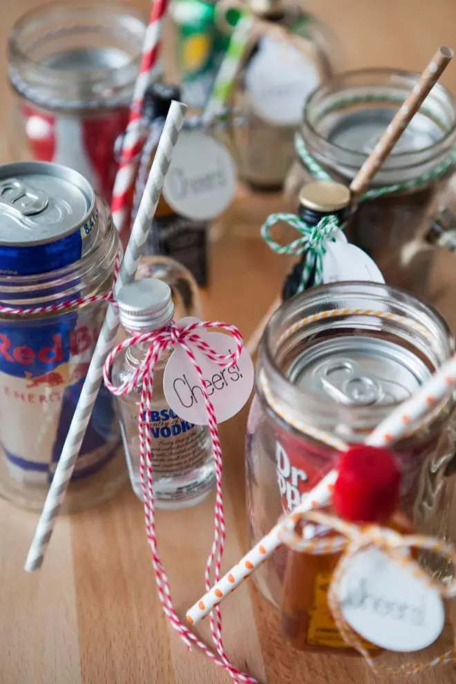 mason jar cocktail gift