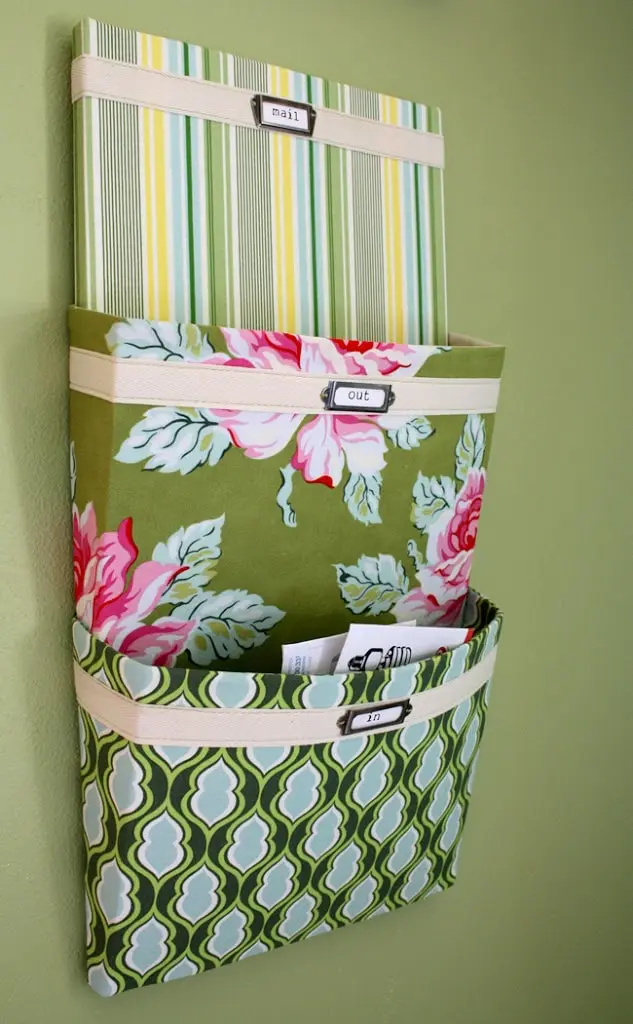 Fabric Mail Organizer