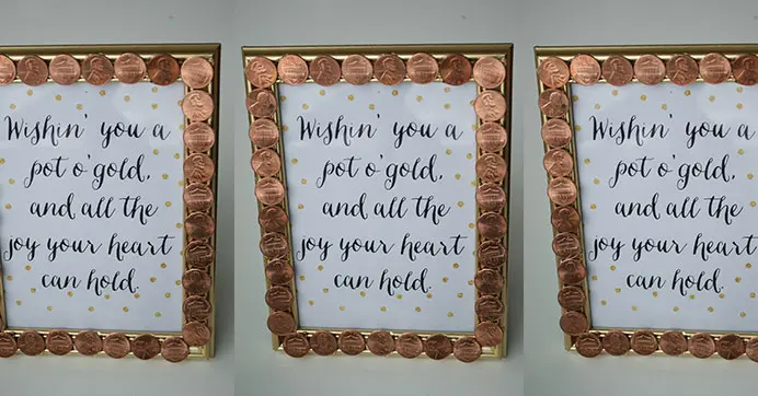 Make Rolled Paper Picture Frames » Dollar Store Crafts