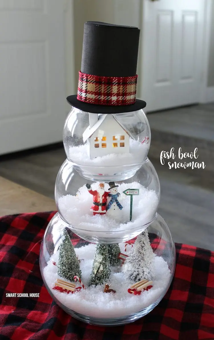 Snow Globe Snowman