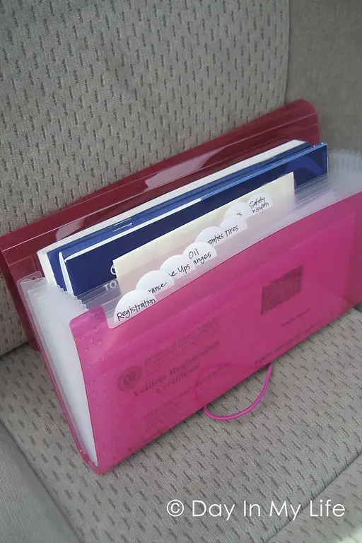 Car Documents Folder