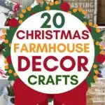 christmas farmhouse decor crafts