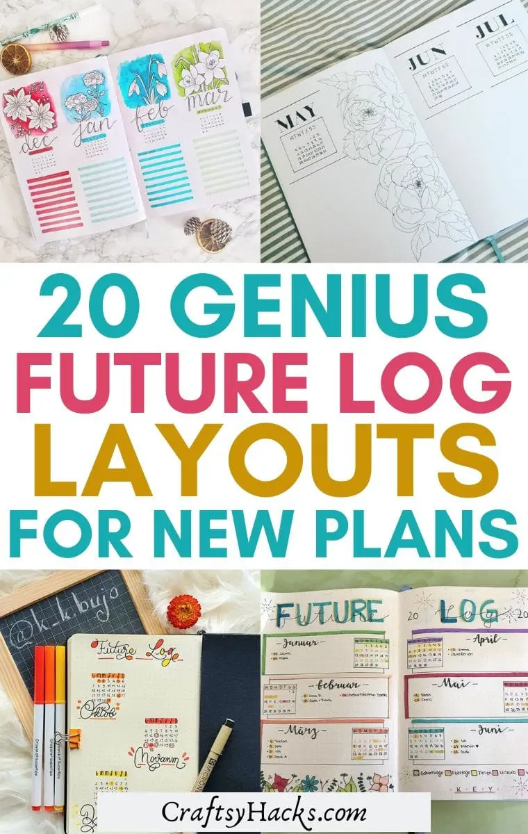 2024 Bullet Journal Future Log Bundle