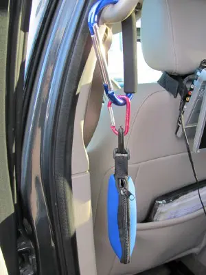 Organize with Carabiners