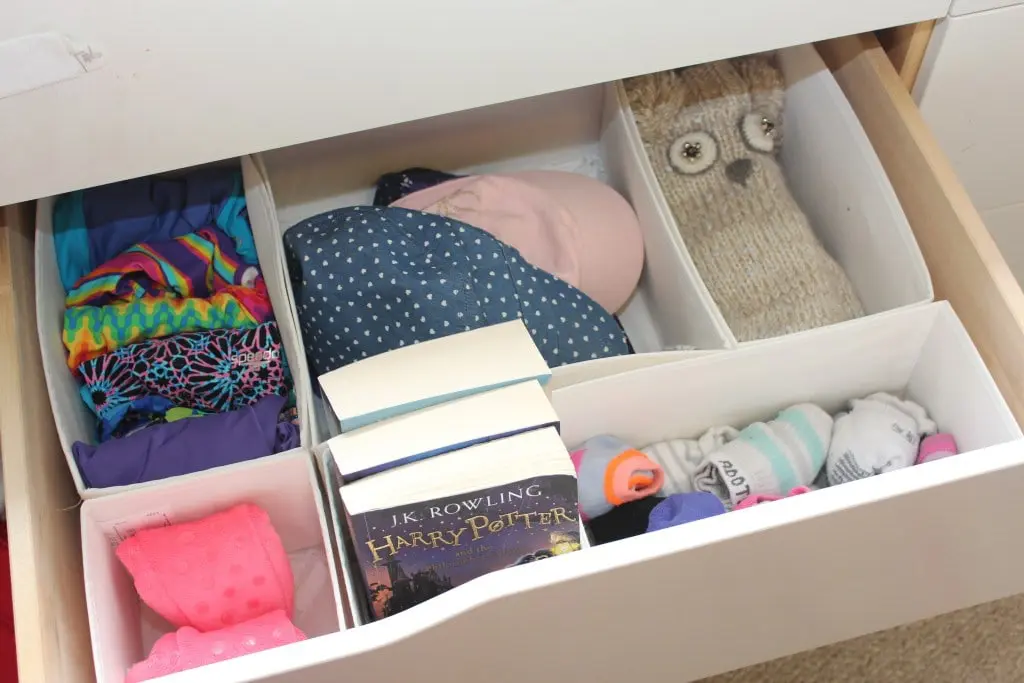 organized drawers