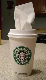 Paper Cup Car Tissue Dispenser