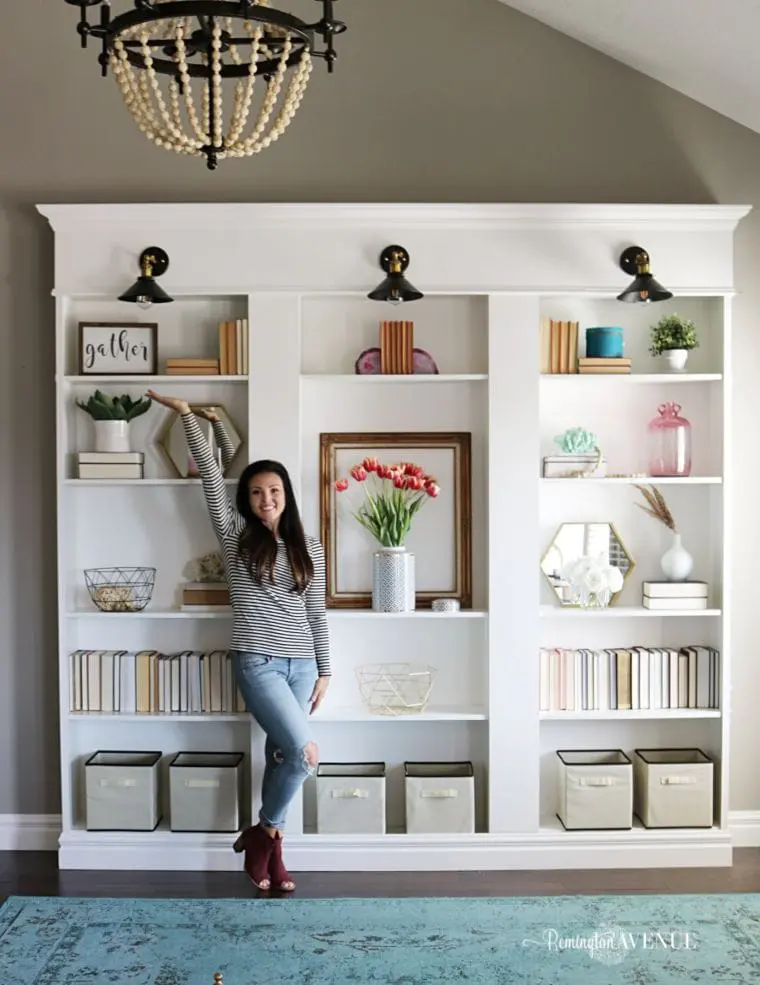 15 Seriously Genius IKEA Billy Bookcase Hacks