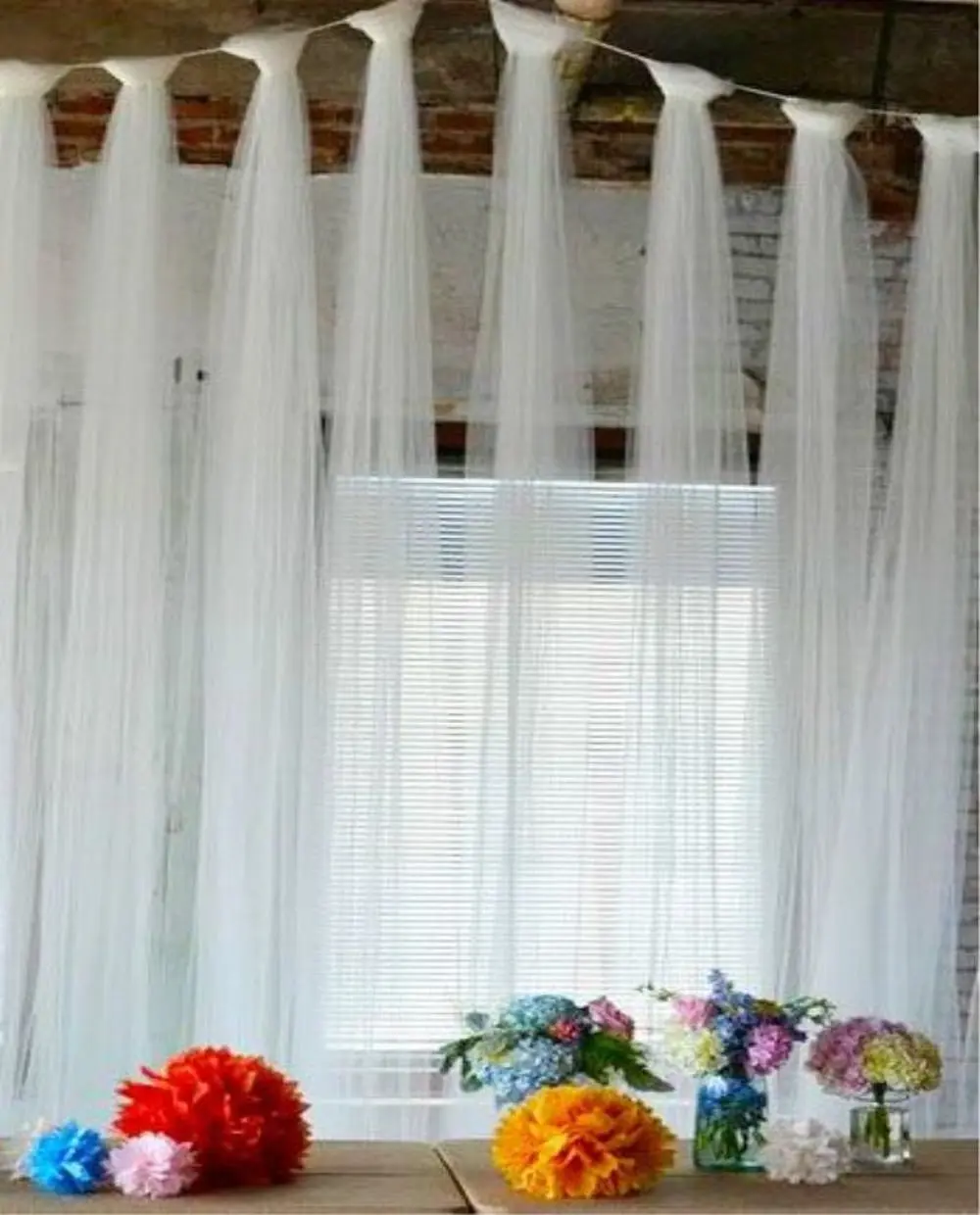 White LILL Curtains