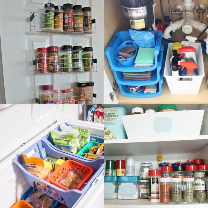 20 Dollar Store Organizing Tips for Kitchen