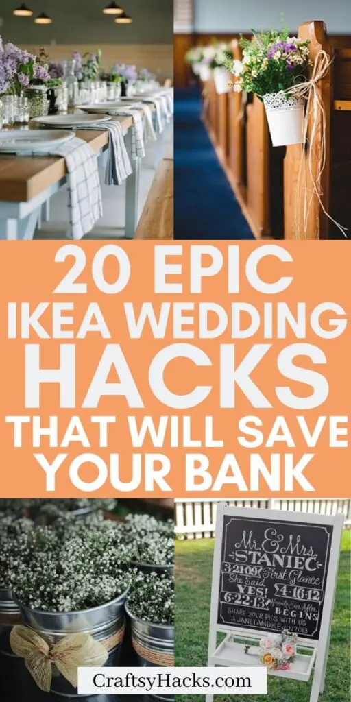ikea wedding hacks