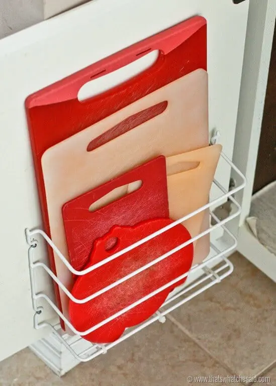 cutting board shelf