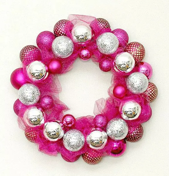 Christmas Ornament Wreath