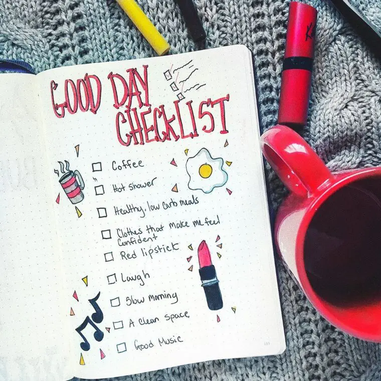 good day checklist