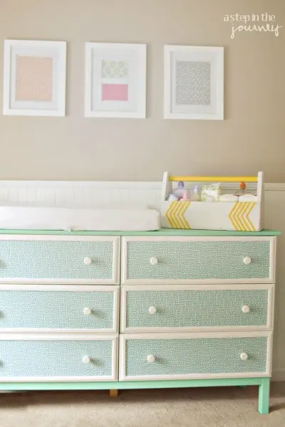 One-of-a-Kind Fabric Dresser