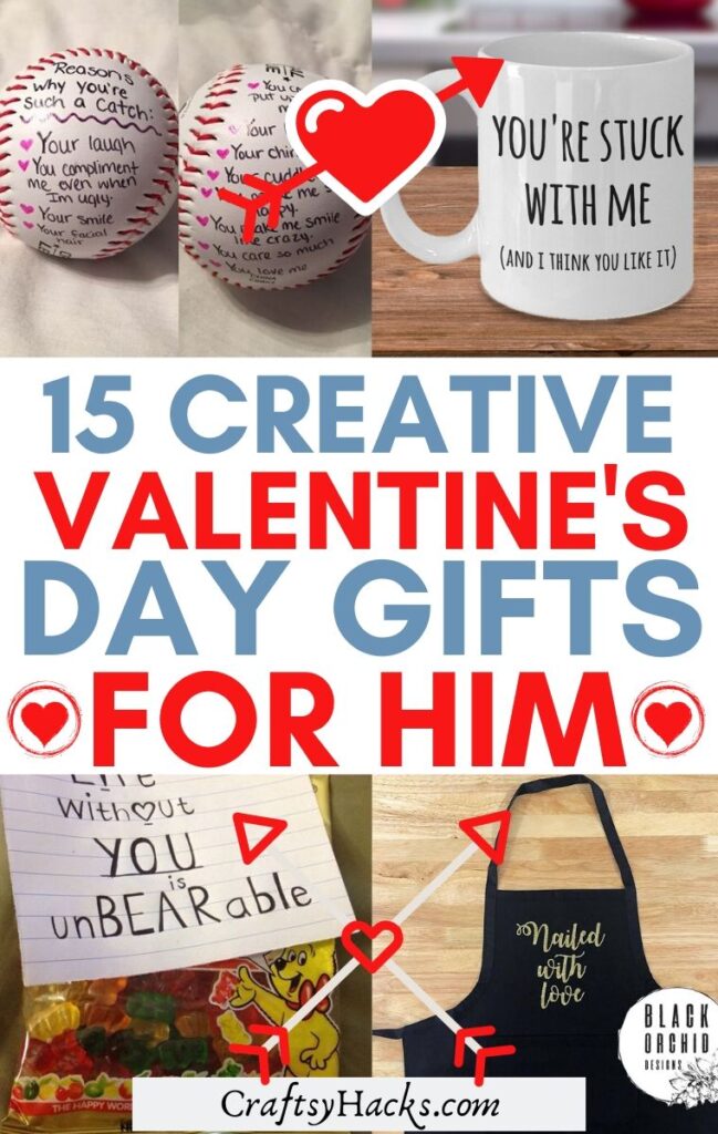 15 Valentine's Day Gift Ideas For Him - Craftsy Hacks