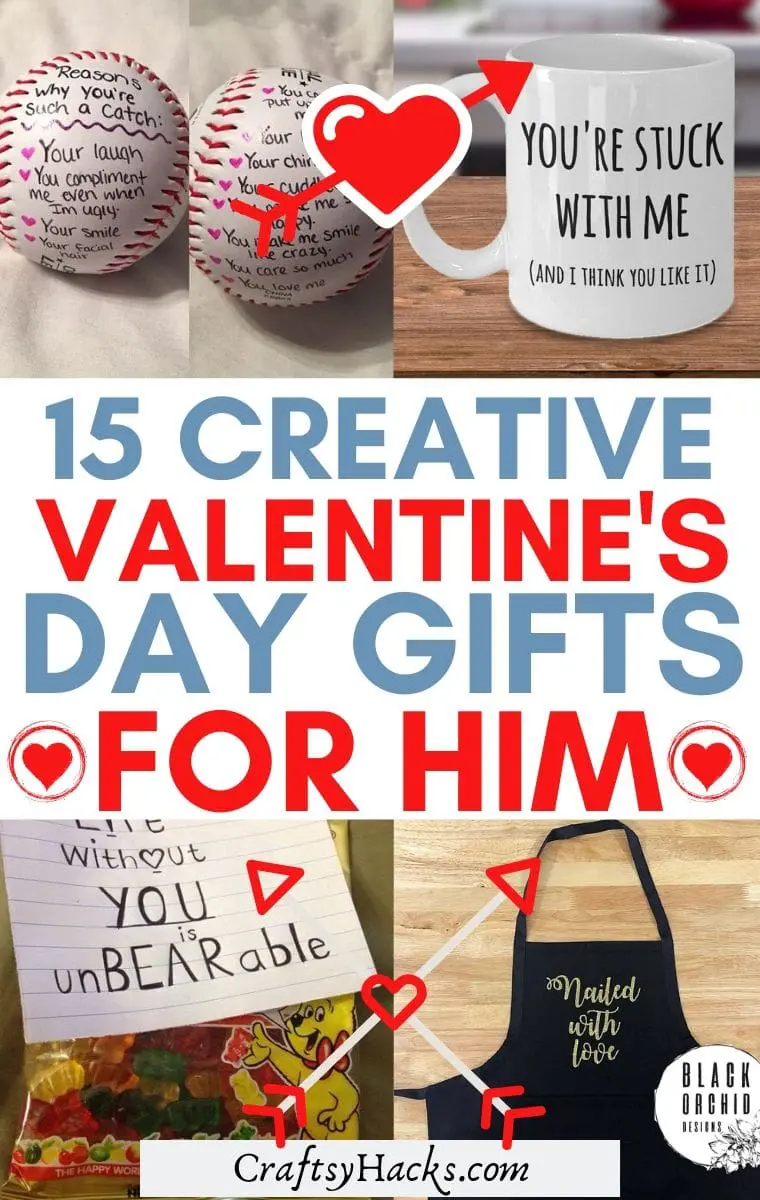 20+ DIY Homemade Valentine's Day Gifts For Him - Let Go of Being Perfect