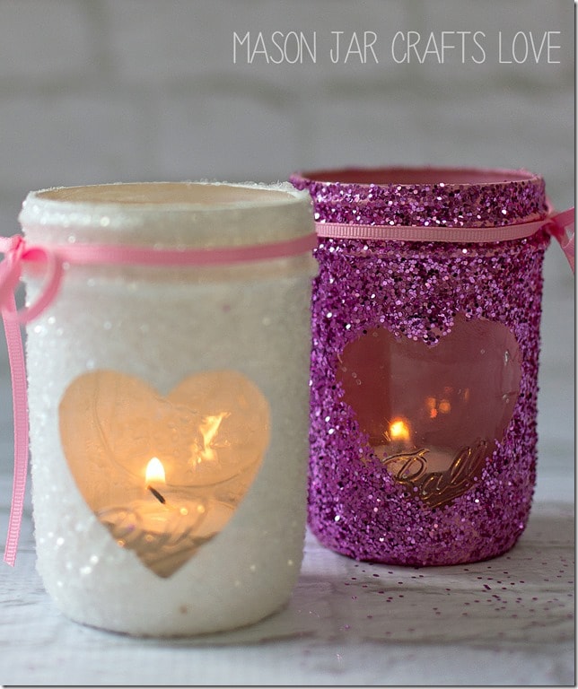 Mason Jar Votives