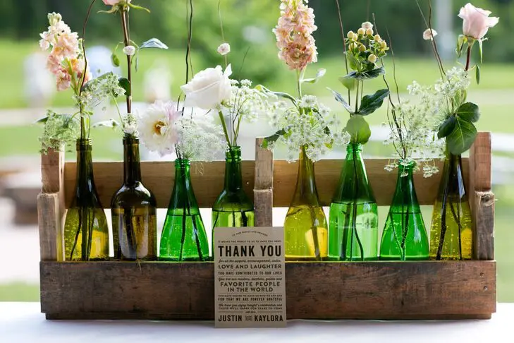 floral bottles