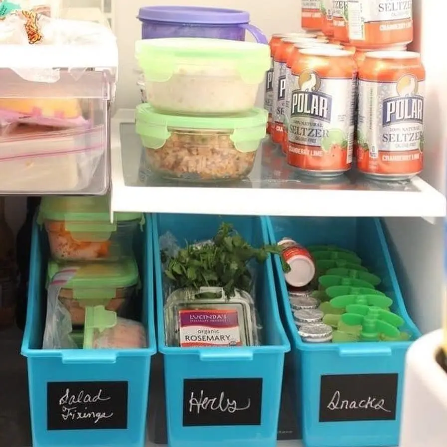 fridge organization