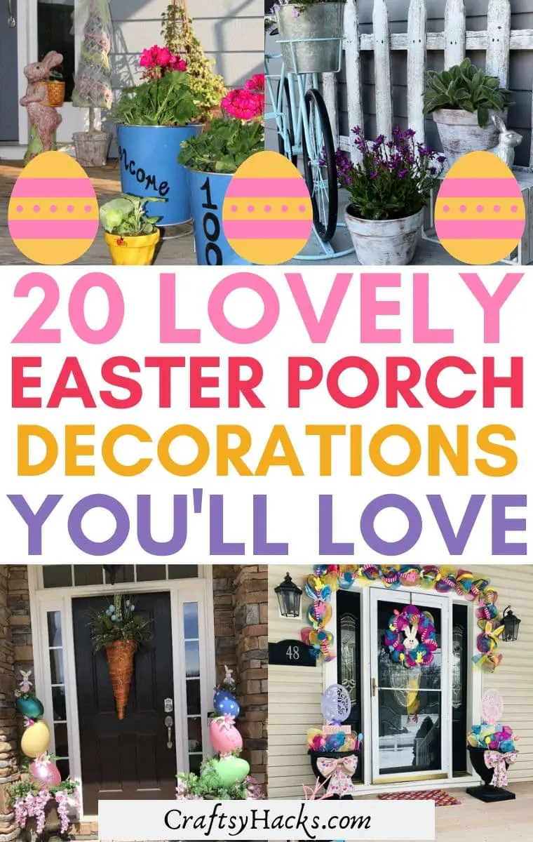 easter porch decorations